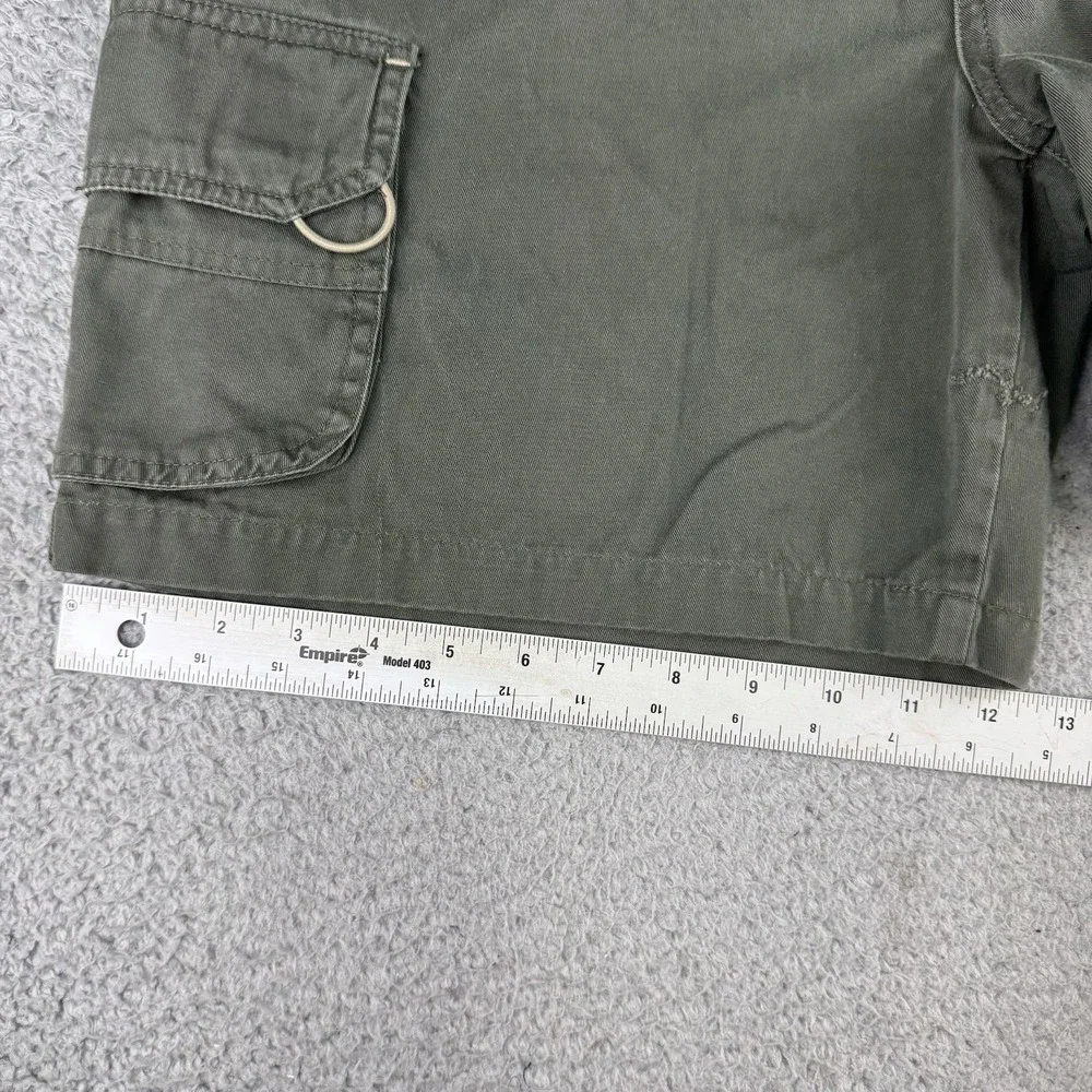 OP Sport cargo shorts mens Medium waist green surf /skate wear vintage Y2K